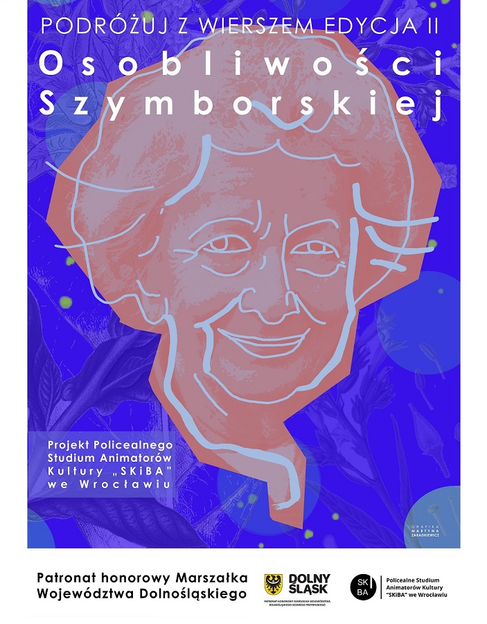 Osobliwoci Szymborskiej plakat tytuowy na stron